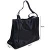 College Student PU Leather Shoulder Bag Underarm Bag Large Handbag Black Tote Bag  Girls Gift