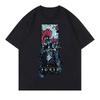 Summer Fashion Men's T-shirt Graphic Cool Style Street Anime Retro T-shirt Men's T-shirt Solo Plain Sung Jin-Woo Casual Pure Cot