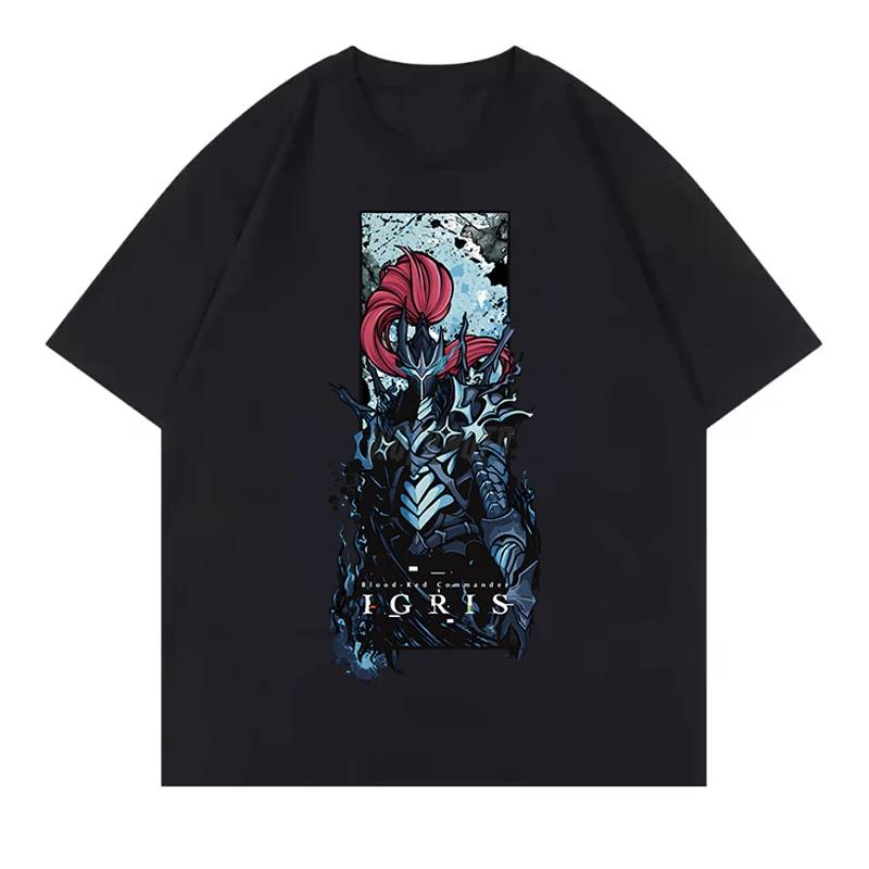 Summer Fashion Men's T-shirt Graphic Cool Style Street Anime Retro T-shirt Men's T-shirt Solo Plain Sung Jin-Woo Casual Pure Cot
