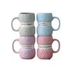 Hot Knit Style Ceramic Coffee Mug Coffee Cup, Colorful Yarn Ball Mug, Tea Cup Gift, Summer and Winter Drinkware, Kitchenware