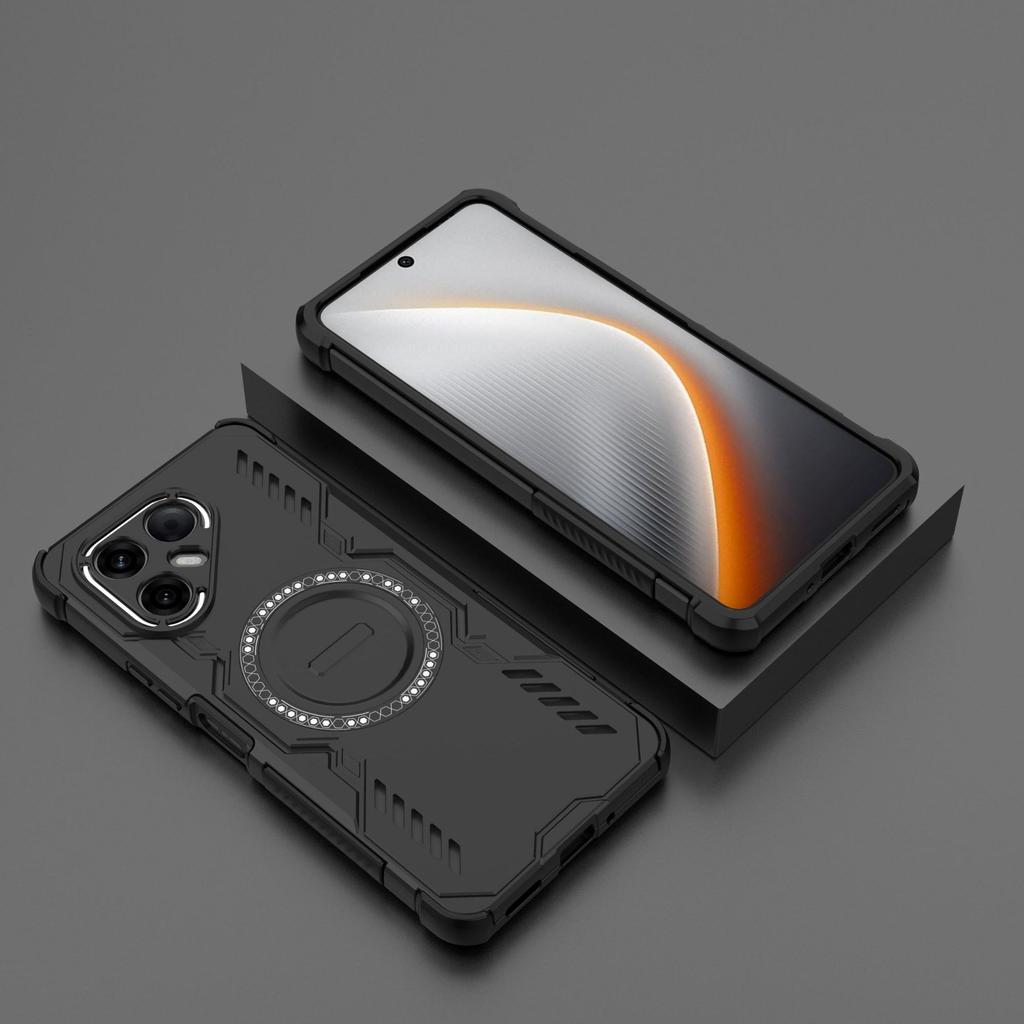 Подходит для Transsion TEC POVA1 чехол для мобильного телефона с магнитной индукцией, дизайн 'бабочка', чехол TEC POVA 1 противоударный