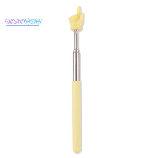 Указатель для учителя чтения макарон с пальцами - выдвижной указатель с матовой ручкой из нержавеющей стали, регулируемой длины