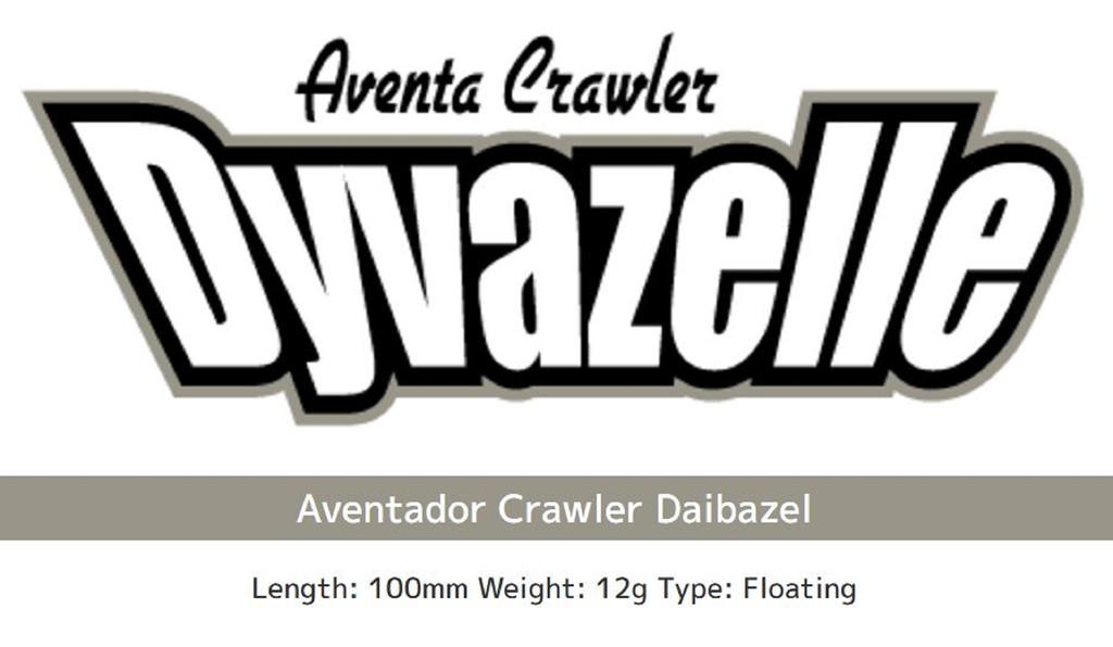 Imakatsu Aventa Crawler Dyvazelle 100 мм 12 грамм Плавающий воблер 890 (4716)