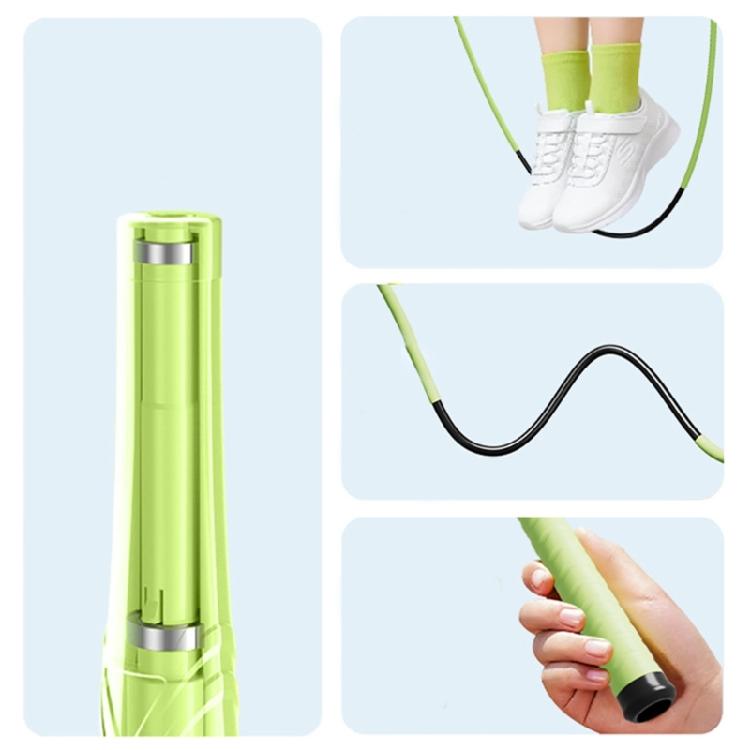 Childrens Jump Rope Fitness Skipping Rope with Adjustable Length and Nonslip Handle, Exercise Training Skipping Rope