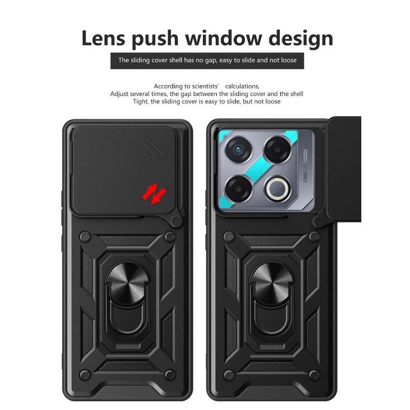 Защитный чехол для камеры INFINIX GT 20 Pro GT20 Pro Infinix Note 40 Pro + Note 40 Pro Note40 Armor Hybrid Ring Cover