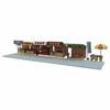 Sankei 1/150 Nostalgic Diorama Series Street Stall Set A Paper Craft
