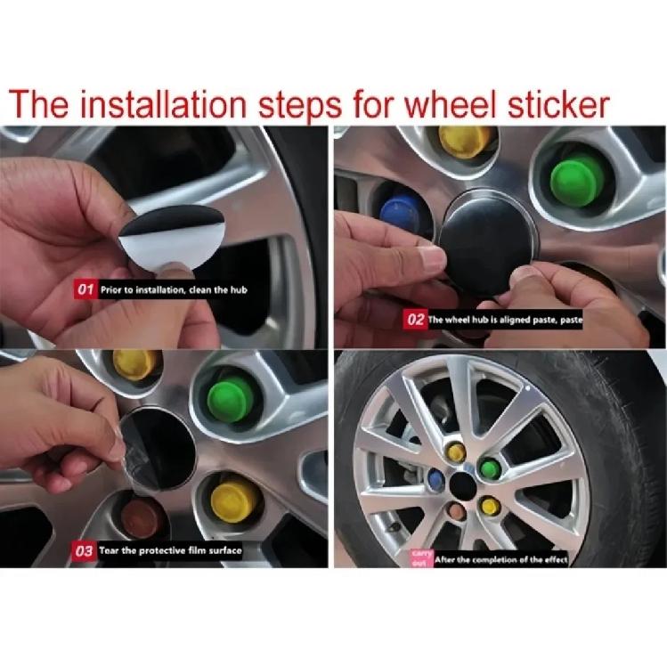 4pcs 45mm 56mm Skull Logo Emblem Badge Car Stickers Car Wheel Center Caps Wheel Hubcaps Rim Hub Cover Replace Car Accessories