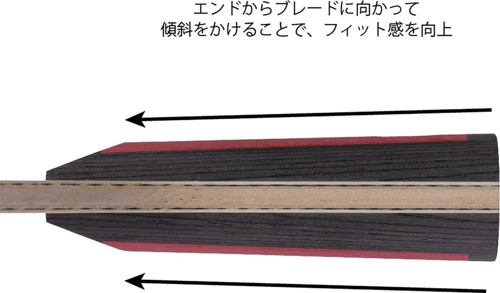 Nittaku Table Tennis Racket with Pen Offensive Color Hard Hitting Xiaoyan Chinese Style NC0225 Holder, Style, Series, Feel, C, Pen,