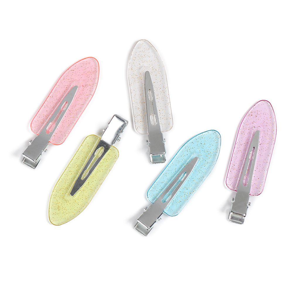 Hairdressing Makeup Candy Color No Bend Barrettes No Crease Hairpin Bang Clip Seamless Hair Clips