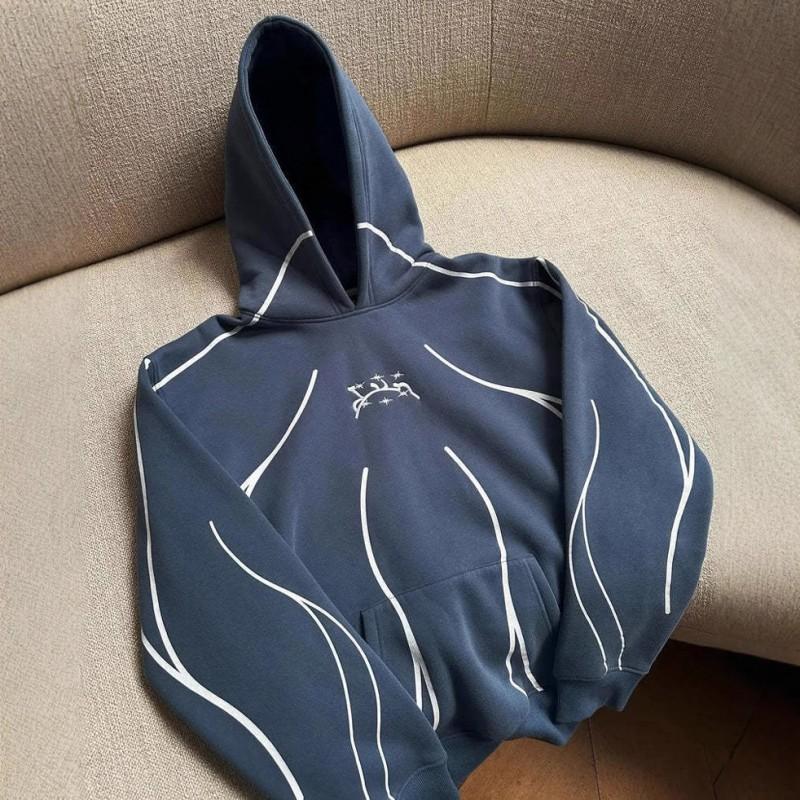 Y2K Retro American Street Style Hoodie Loose Fit Teens