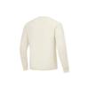 Li-Ning Fitness Series All-Weather Plain Crew Neck Sweatshirt Men Tops Milk-White AWDT737-2