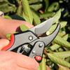 Gardening Plant Scissor Adjustable Ratchet Skip Garden Pruning Shear SK5 Steel Cutter Labor-saving Branch Pruner Trimmer Tools