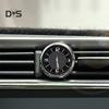 DYS Auto Shop Car Vehicle Luminous Round Quartz Clock Watch Dashboard Air Outlet Decor