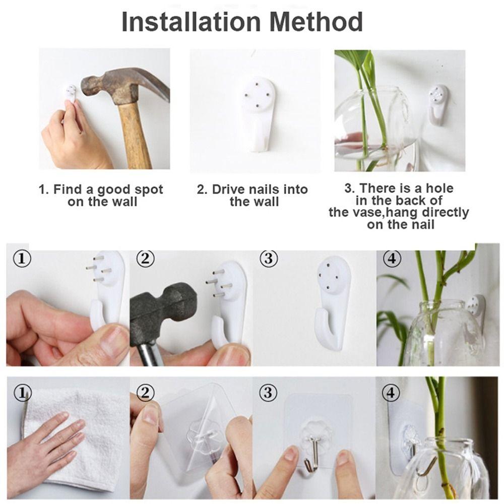 Украшения для дома Purify House Настенная ваза для цветов Гидропонная ваза Контейнер для растений Цветочный горшок