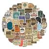50Pcs Cartoon Potion Label Graffiti Stickers DIY Toy Fridge Guitar Laptop Motorcycle Skateboard Decals Graffiti Sticker