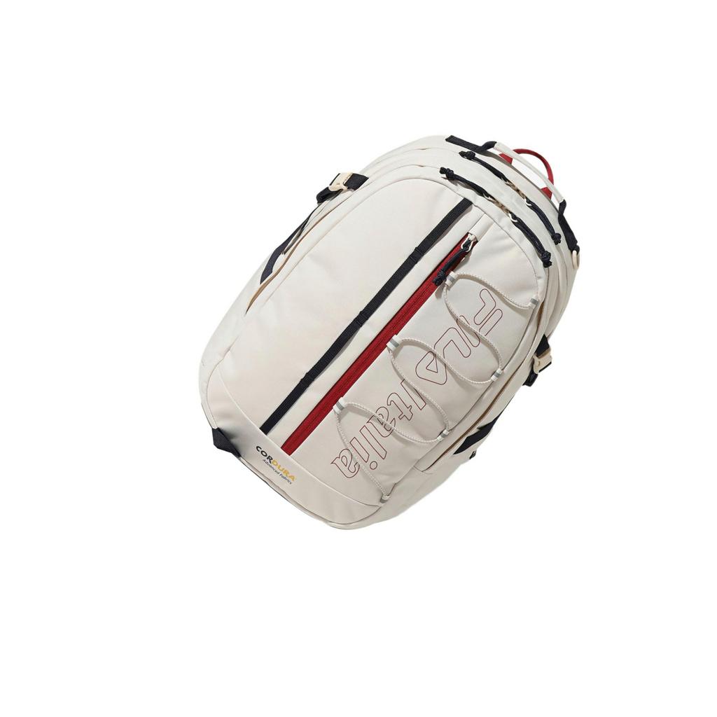New FILA Polyester Backpack Regular Unisex White FS3BPF5006X-CRM