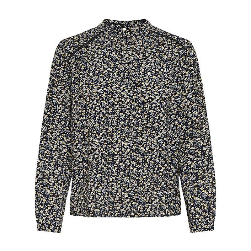 ТОЛЬКО женская блузка с длинными рукавами и цветочным принтом