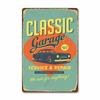 Classic Auto Garage Car Full Service Metal Tin Signs Wall Art Posters Plate Wall Decor for Bars Man Cave Cafe Clubs Garage Retro