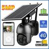 4G SIM Card 5MP 2K HD Solar Panel Outdoor Monitoring CCTV Camera Smart Home Two-way Intrusion Alarm Long Standby