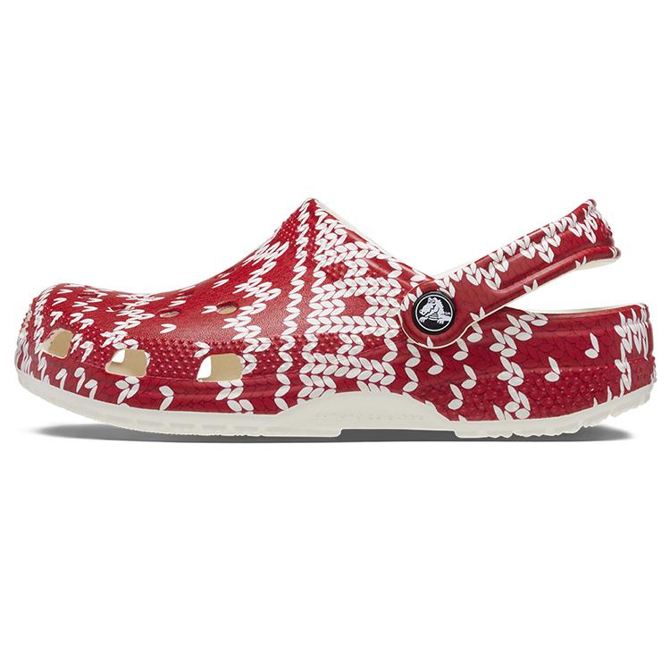 Crocs Классические клоги Праздничный свитер Женский 209237-90H