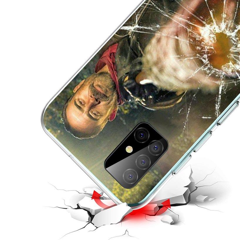 Negan The Walking Dead Phone Case For Samsung Galaxy A52 A51 A50S A32 A22 A12 A02S A72 A71 A31 A70 A30S Note 20 Ultra 10 Plus S1