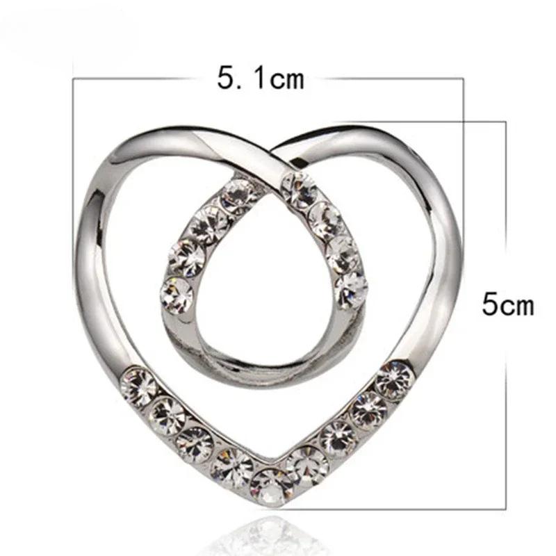 Новая мода угловой подол талии завязанные броши кристалл жемчуг металлический хиджаб шарф кольцо пуговица рубашка футболка фиксированная пряжка аксессуары