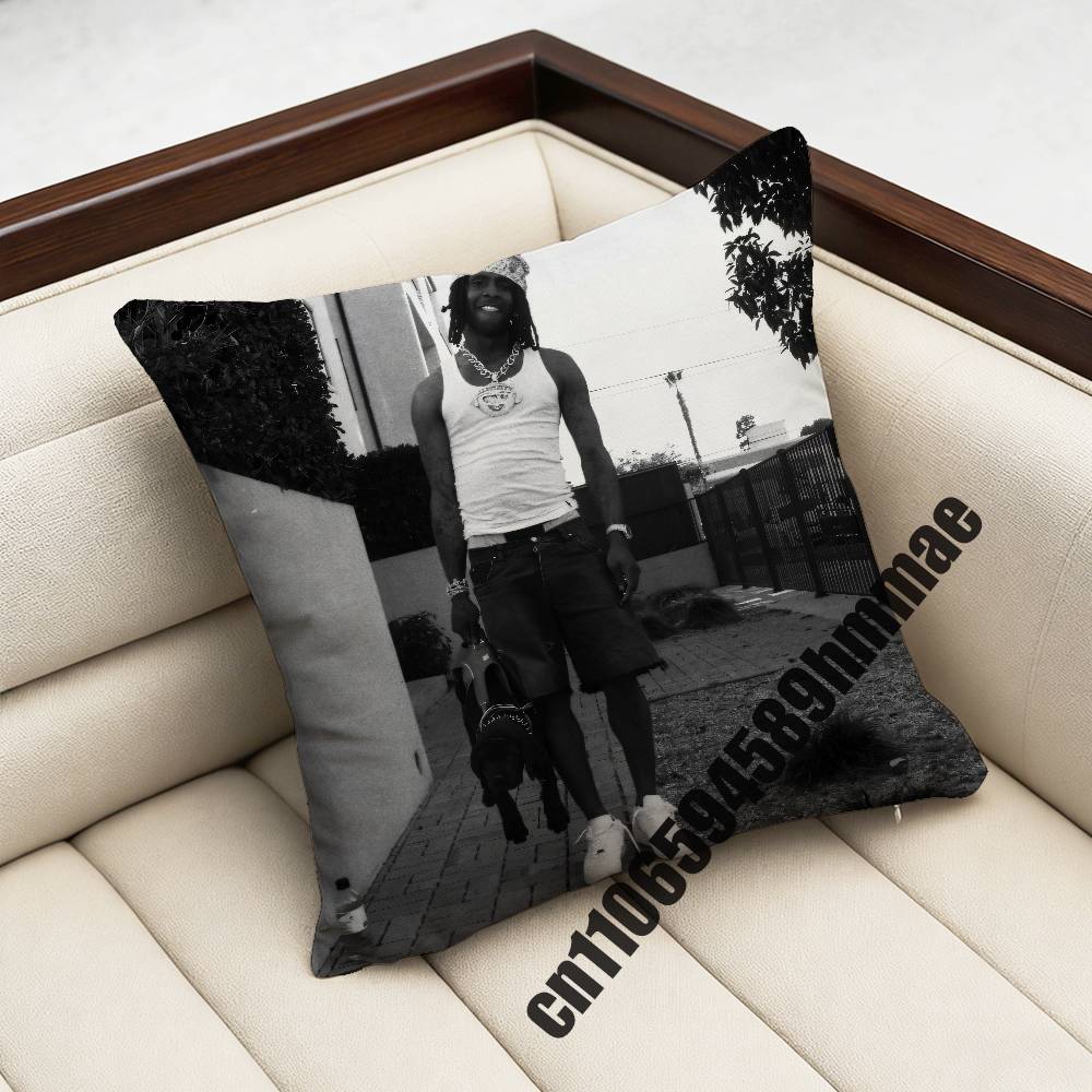 For C-Chief Keef Skeletor Throw Pillow Case Sham 45X45Cm 40X40Cm Square Car Pillowcase Pad Cushion Cover