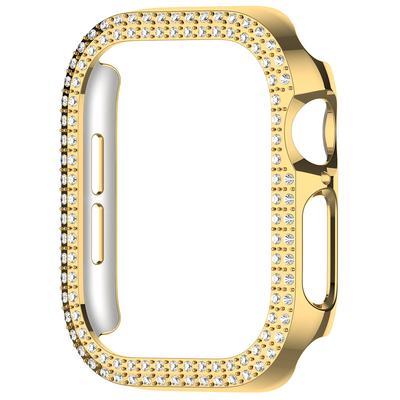 Двойной алмазный защитный экран для ПК-часов Apple Watch Series 10 46MM (Золото)