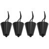 4PCS With Lanyard Drain Hole Stopper Flexible Silicone Scupper Stopper Bung  Boating Use