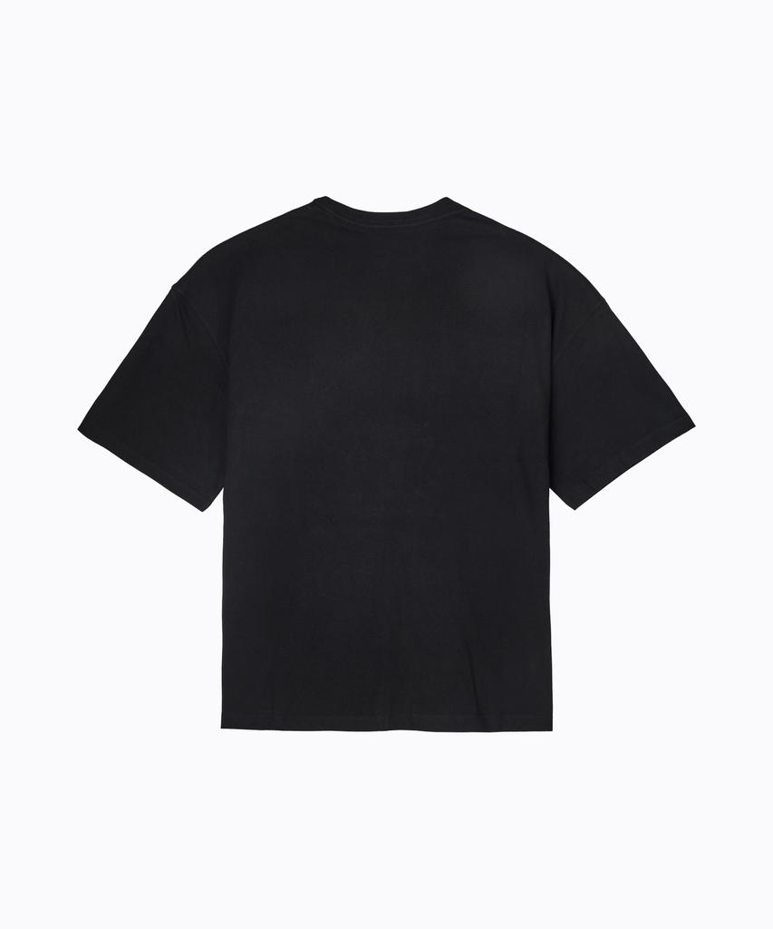 LIMELIGHT APPAREL Охлаждающая оверсайз футболка Limelight с большим логотипом (Черно-белый)