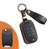 Чехол из натуральной кожи для складного автомобильного ключа Wuling Baojun Hongguang