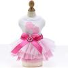 Pet Dress Eye-catching Breathable Cotton Pretty Bow Knot Dog Skirt