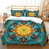 Bohemia Comforter Cover Bedding Sets Mandala/datura Decoracion Gamer Duvet Cover Set Super Soft Microfiber Fabric Quilt Cover 3d