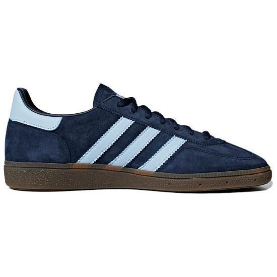 Adidas Кроссовки Handball Spezial Collegiate Navy Clear Sky Unisex, синяя резинка BD7633