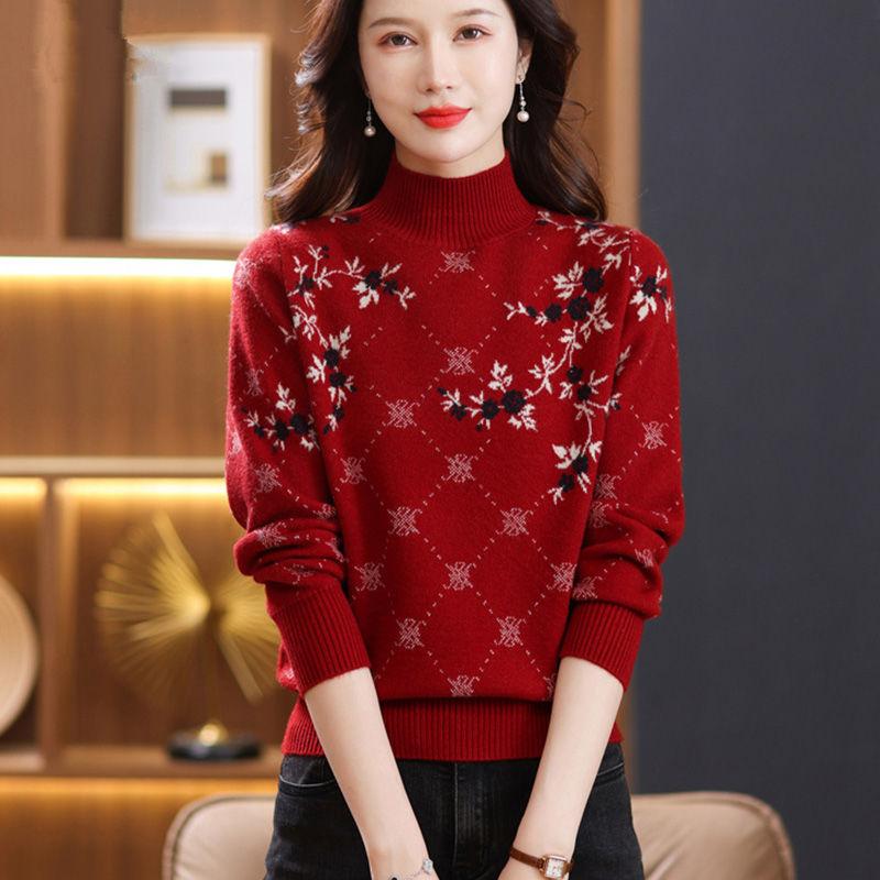 Turtleneck Sweater Women New Autumn Winter Long Sleeve Soft Pullover Sweater Female Knitted Tops Jumper Ladies Bottoming