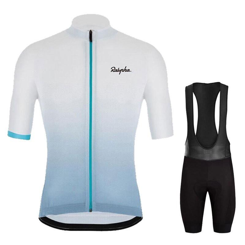 Gradient Color Breathable Cycling Suit Short-sleeve Road Bike Mountain Bicycle Equipment