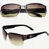 Glasses Square Sunglasses Polarized Eyewear Bright Windproof Metal Travel Outdoor Sports 4 Colors