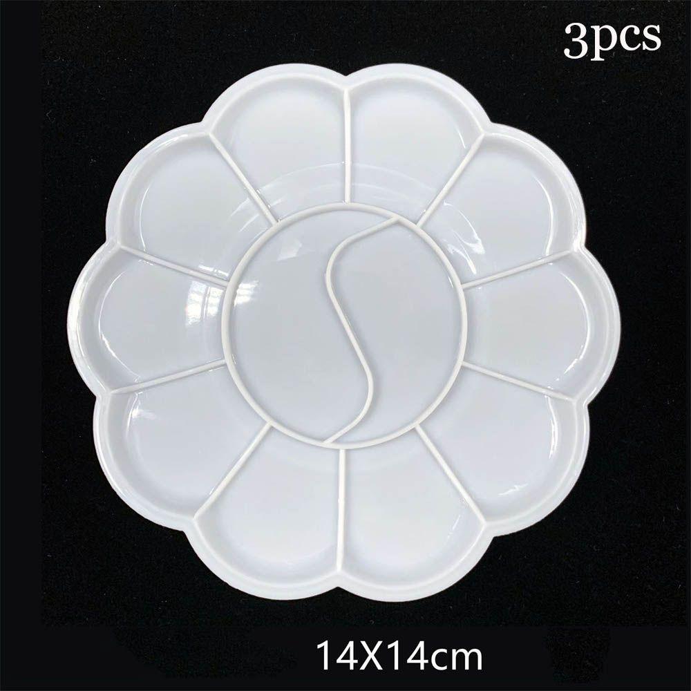 Gift Painting Supplies Alternatives Paint Art Paint Tray Plastic Palette Round Palette Watercolor