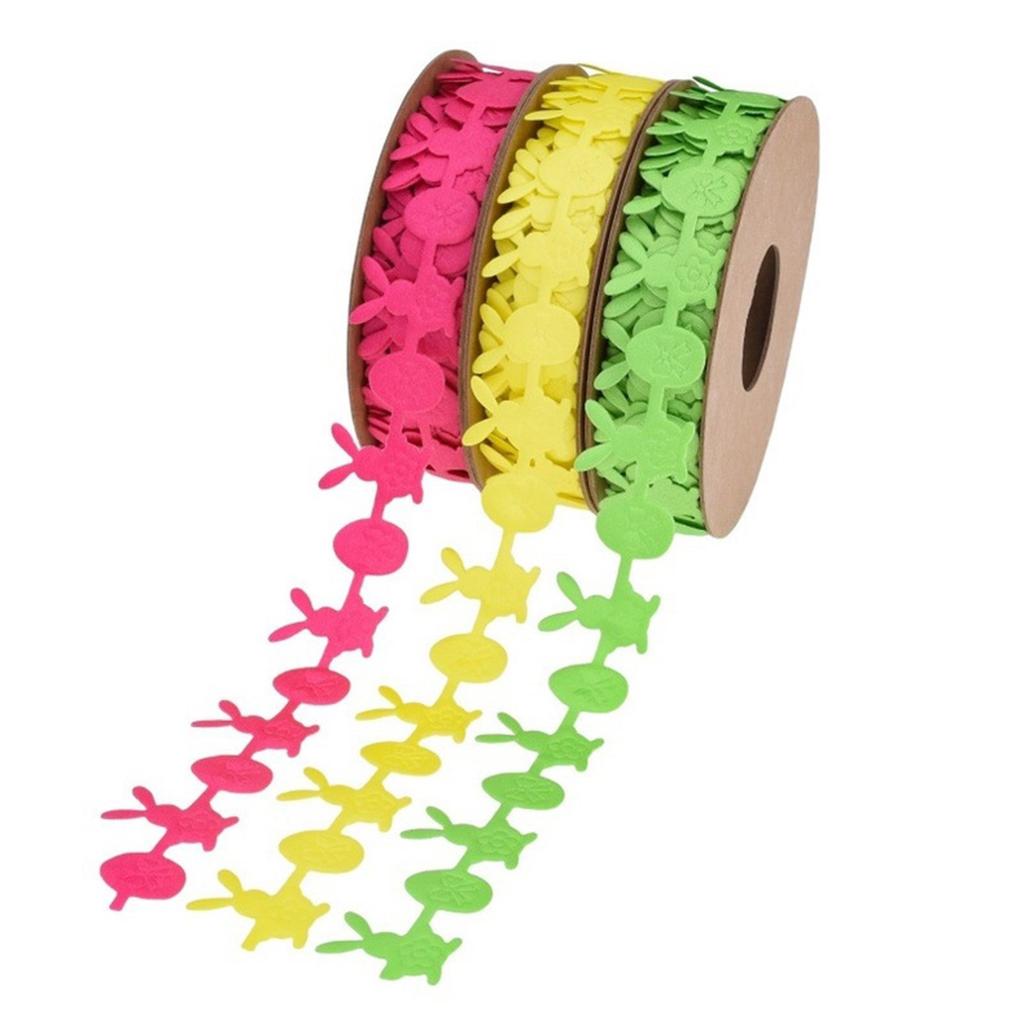 Easter Spring Ribbon Pastel Spring Color Craft Ribbon Easter Fabric Ribbon Decor Decorative Gift Wrapping Ribbon Rolls