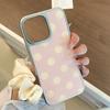 Ins конфетный цвет в горошек подходит для чехла на мобильный телефон Apple 17promax iPhone16 матовый PC15 простой 13/14