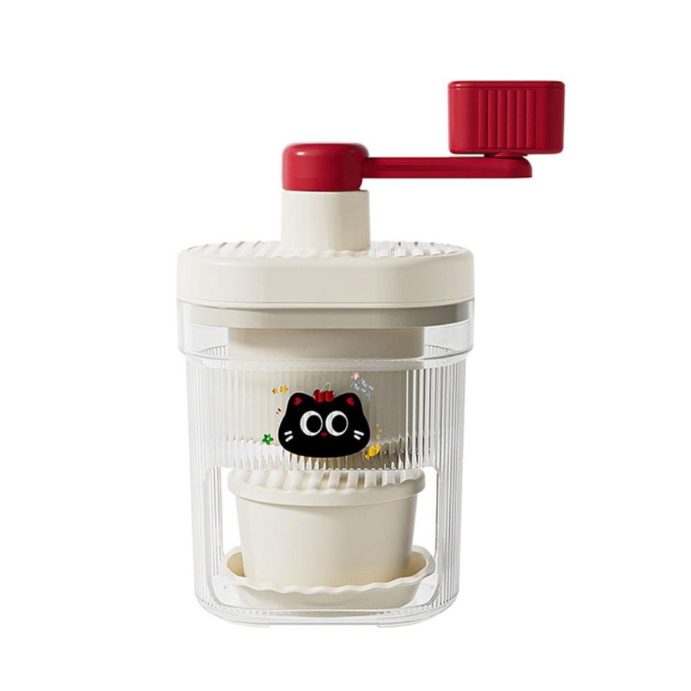 Hand Crank Ice Crushers Manual Smoothie Maker Mini Shaved Ice Machine  Food Stalls