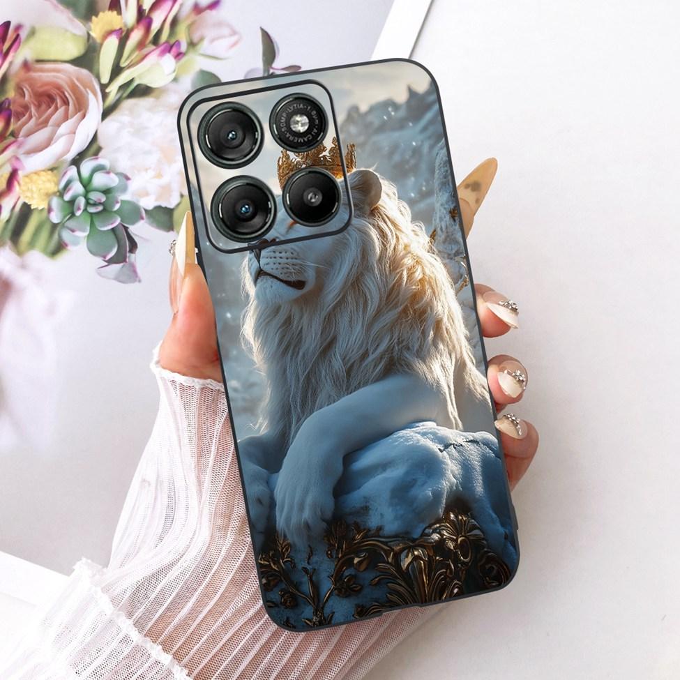Black Case For Motorola Moto G77 Cover XT2621-4 Fashion Butterfly Cute Luxury Painted Silicone Casing For Moto G77 Motorola G77