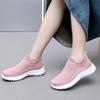 Туфли женские 2025 весна новые повседневные на мягкой подошве легкие одинарные туфли дышащие, нескользящие и износостойкие на толстой подошве ленивые