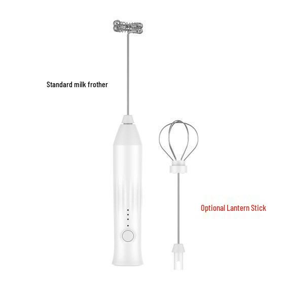 Беспроводной ручной электрический вспениватель молока - Мини-миксер и вспениватель для кофе для домашнего использования