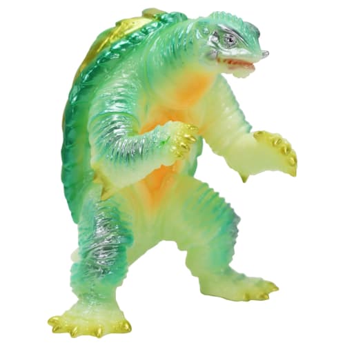 Character Content Production (Ccp) Medium-Size Series Gamera [6th Edition] Gamera (1996) Luminous Green Ver. Approximately 130mm PVC Pre-painted Figur