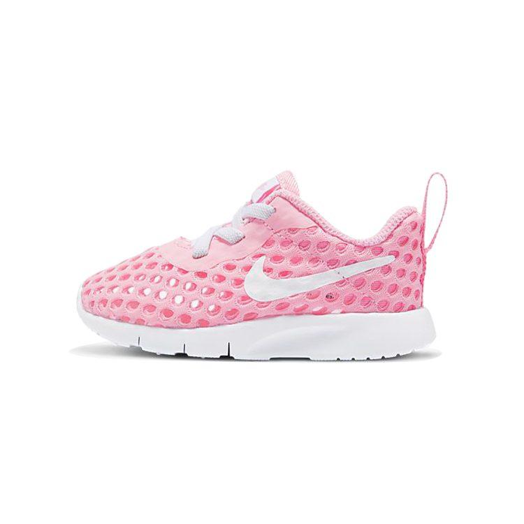 Nike Tanjun Br Bte Низкие Скользкие Амортизирующие Износостойкие Дышащие Спортивные Повседневные Кроссовки Белый Розовый CW3180-611