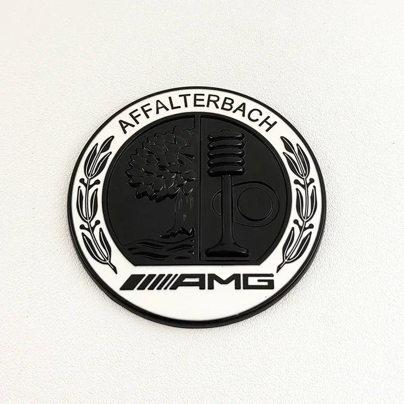 UMEG7 45mm 56mm 65mm 3D Metal Logo Apple Tree AMG Emblem Car Rear Side C Pillar Badge for Mercedes Benz A C E GLA GLC GLE GLS Sticker