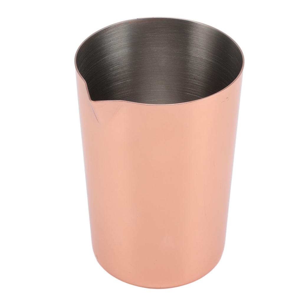 Барменская чашка, пригодная для мытья в посудомоечной машине, нержавеющая сталь, чашка для смешивания коктейлей для бара, дома, медь