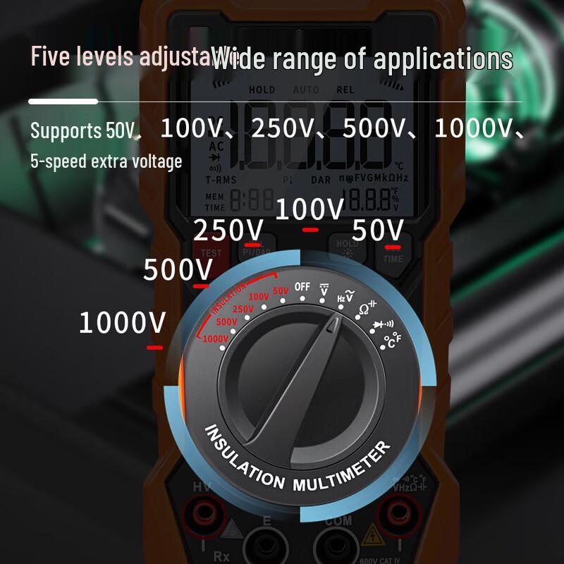 ZT-1000R 1000V Digital Megohmmeter & Multimeter