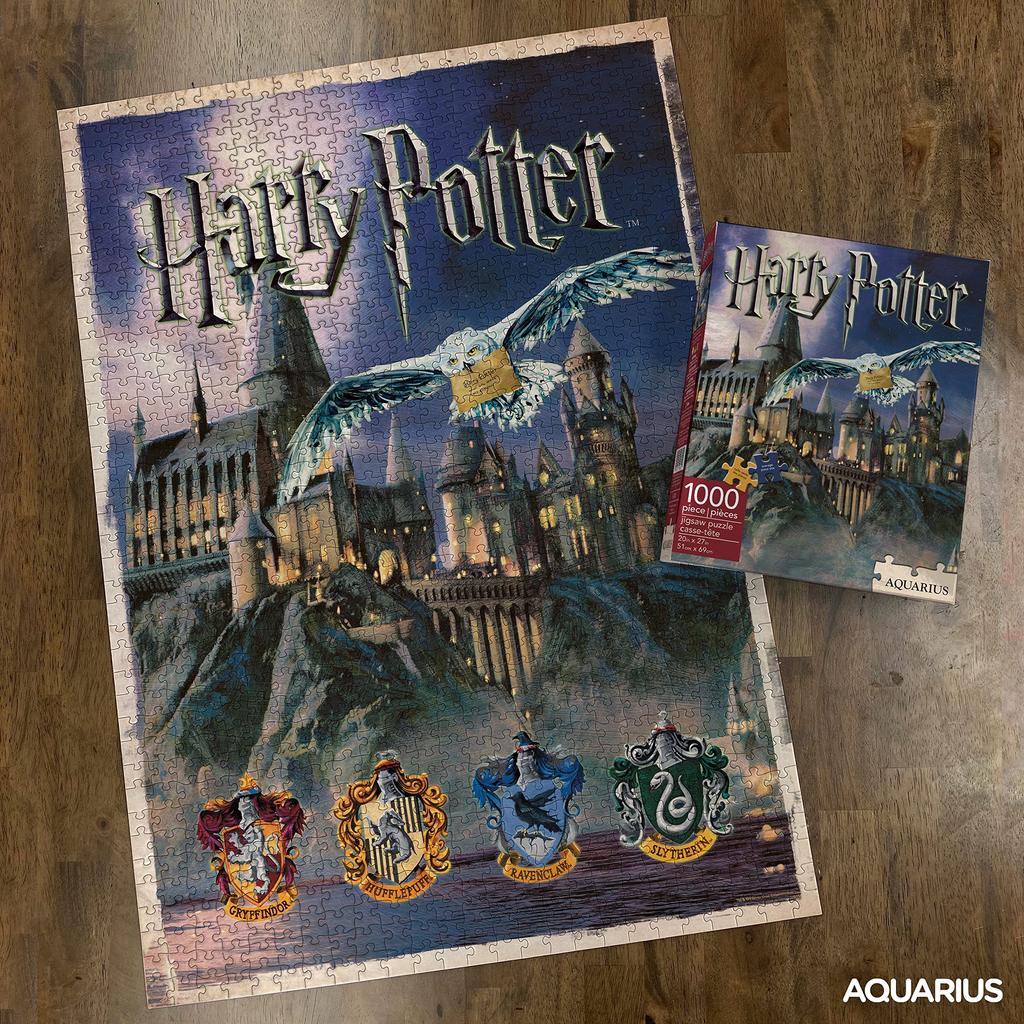Harry Potter Hogwarts 1000 Piece Jigsaw Puzzle Potter Hogwarts Puzzle Black Signs-unique (Harry Nm) [item]